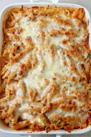 easy baked ziti with spinach recipe