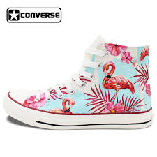 Image result for shoes with flamingos on them
