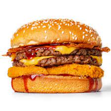 vegan western bacon cheeseburger thee