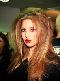 (which is technically light brown with blonde highlights). Ivanka Trump Once Had A Punk Phase And Dyed Her Hair Blue Allure