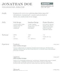 Resume Curriculum Vitae Format Putasgae Info