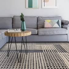 aspect wool rug modern abstract