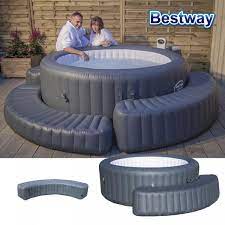 inflatable hot tub indoors