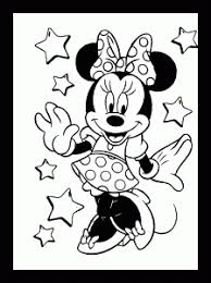 minnie mouse free printable coloring