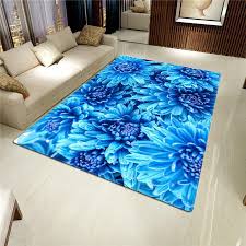 rose flor carpet 3d mat for living room