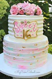 16 Ideas Birthday Cake Girls Easy Simple Cake Birthday Girls  gambar png
