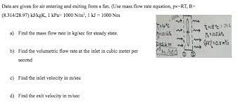 Mass Flow Rate Equation Pv Rt