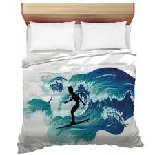 Surfer Comforters Duvets Sheets