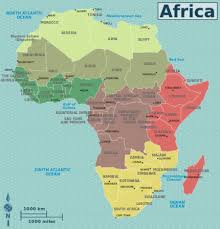 the largest cities in africa map