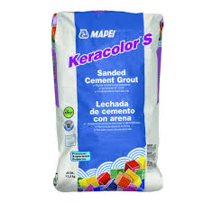 Mapei Keracolor 25 Lb White Sanded Grout 20025 The Home Depot
