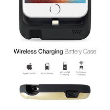 Wireless charging uses magnetic induction to charge your iphone. Iphone 6 6s Wireless Qi Charging Extended Battery Case Premium Collection Of Cases And Screen Protectors By Gpel