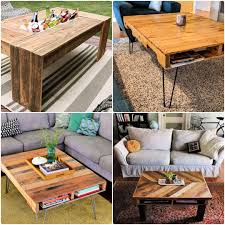 30 free diy pallet coffee table plans