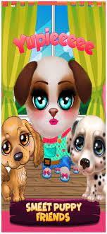 pet puppy make up salon game on the app