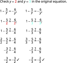 Solve Rational Equations Intermediate