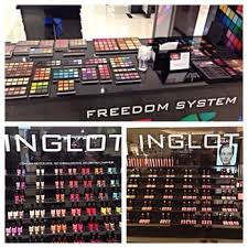 inglot cosmetics counter updated