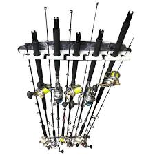 weather 2 in 1 11 rod ceiling wall rack
