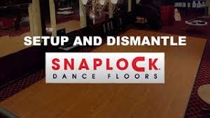 dismantle snaplock dance floors
