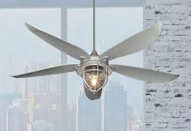 St Augustine 59 In Indoor Outdoor Galvanized Look Ceiling Fan With Light Dan S Fan City C Ceiling Fans Fan Parts Accessories