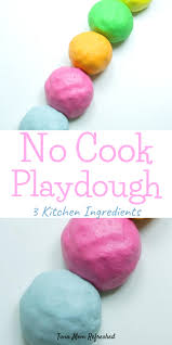 no cook playdough recipe twin mom