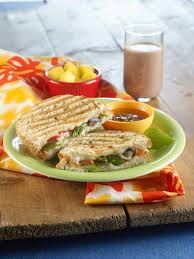 grilled veggie panini healthy family