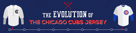 evolution of the chicago cubs jersey