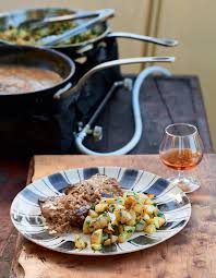 Former artist at dreamworks and disney. Fillet Steak Diced Potatoes With Pink Peppercorn Cognac Sauce Recipe From James Martin S French Adventure By James Martin Cooked Recipe Sauce Recipes Cooking Fillet Steak Fillet Steak