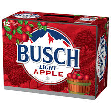 busch light beer apple