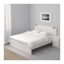 Malm Bed Frame High White Luröy