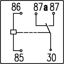 The above diagram is for relay triggering circuit. Jd2912 80a 5 Pin Spdt Bosch Type Automotive Dc Relay