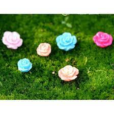 In may i planted a ton of flowers in the planter boxes under my windows. Container Miniature Fairy Garden Artificial Flower Rose Resin Crafts Small Ornaments Accessories Miudee Com