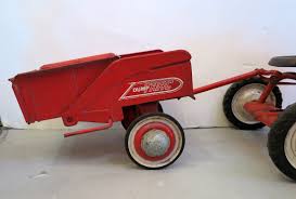 murray toy pedal tractor with dump trac