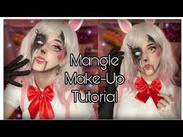 fnaf mangle make up tutorial you