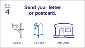how to send a letter or postcard usps
