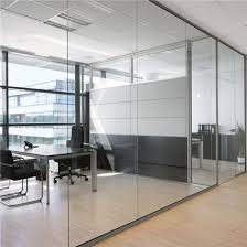 Glass Partition Wall System Office