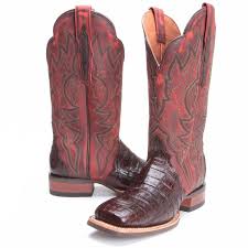 Bootdaddy With Dan Post Womens Caiman Cowboy Boots Ruby