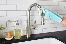 how to clean a drain and a kitchen sink
