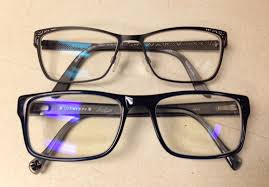 Blue Light Filter Glasses Blue Lens Blocker Vintage Specs