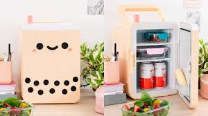 How much do they cost to run? This Smoko Mini Fridge Looks Like A Cup Of Boba Tea