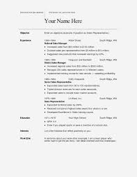 Cv Resume Samples Download Lovely Sample Word Document Resume Best