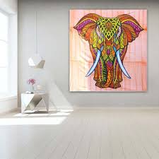 Tapestry Elephant Throw Double