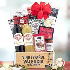 wine gift baskets spanish wine gift