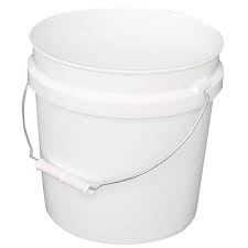 White Paint Bucket 2gl White Pail