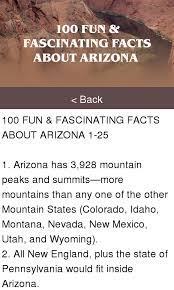 Scottsdale has grown from a farming community of 2,000 with dirt streets in 1951, to a city with a population of over 200,000 today. 100 Fun Fascinating Facts About Arizona Amazon Es Appstore For Android