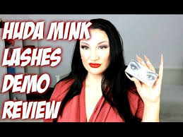 huda beauty mink lashes farah review