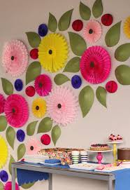 Fl Wall Decor With Diy Paper