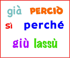 Verbo dare(luca dà una caramella a. Scheda Didattica Di Italiano Gli Accenti 7 Anni