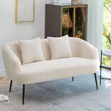 sofa compact loveseat couch padded