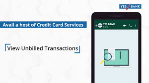 manage your credit card on whatsapp