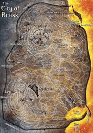 City Of Brass In 2019 Fantasy City Map Fantasy Map Map