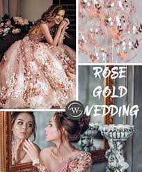 elegant rose gold wedding ideas